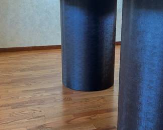 Oval White Marble Top Dining Table