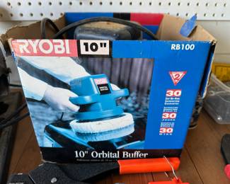 Ryobi 10" Orbital Buffer – RB100