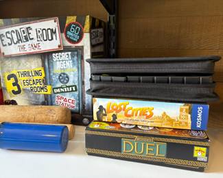 Spin Master Games - Escape Room The Game, Kosmos Lost Cities Card Game, 7 Wonder Duel Board Game