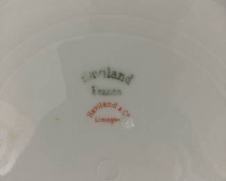 Set of 9 Haviland Limoges France Scalloped Edge Bread & Butter Plates