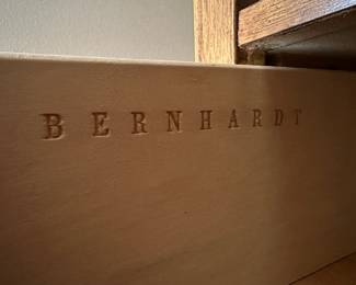 Bernhardt Traditional Style Lit Bookcase