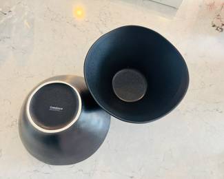 Crate and Barrel Serving Bowls