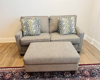 La Z Boy Love Seat, Ottoman