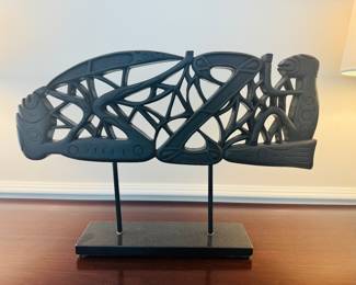 Indonesian Canoe Prow Art