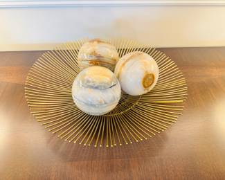Ornamental Decorative Onyx Balls
