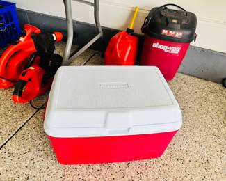 Cooler, Shop Vac