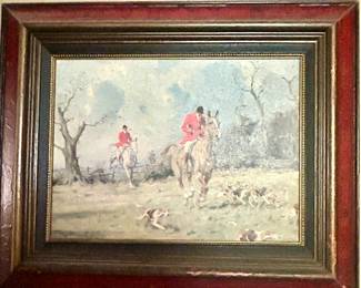 Vintage Hunt Art