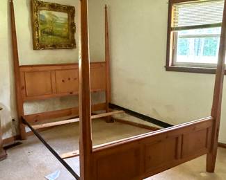 Vintage 4 Poster Bed
