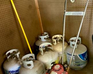 Gas Tanks, Tiller