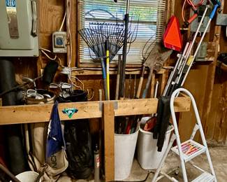 Yard Tools & Golf Clubs
