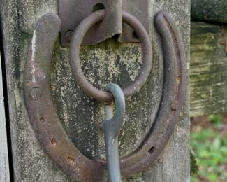 Old Horseshoe and Lock
