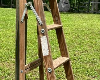 Vintage Wood Ladder