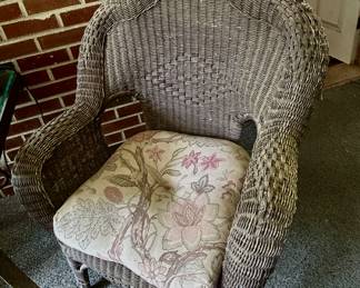 Vintage Wicker Chair