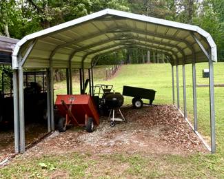 Shed, Trailers, Grill, Lawn Mowers