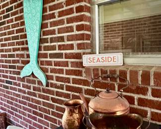 Mermaid Art and Copper