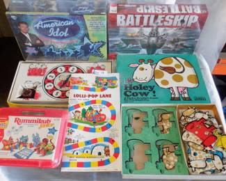 LOT VINTAGE GAMES SOME NOS