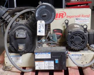 INGERSOLL RAND 2475 COMPRESSOR 5HP