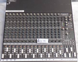 LOT OF 2 MACKIE MIXERS 1604-VLZPRO