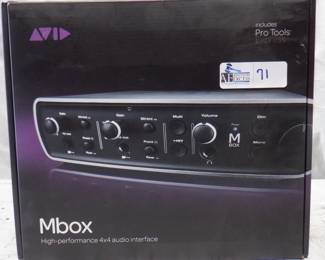 PROTOOLS M BOX IN ORIGINAL BOX