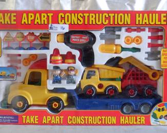 WAH HING TOYS TAKE APART CONSTRUCTION HAULER NOS