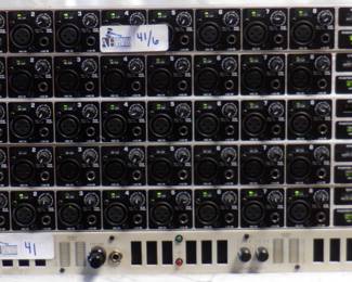 LOT OF 6 ELECTRONICS INCLUDING BEHRINGER UNLTRAGAIN PRO-8 DIGITAL, WOHLER AMP 1A-VTR