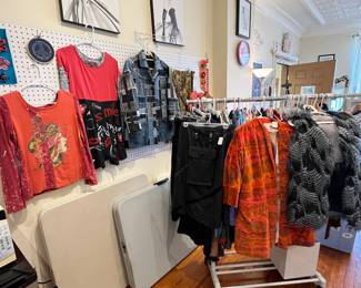 Handmade and customized clothing.