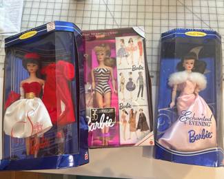 Repro Barbies new in box