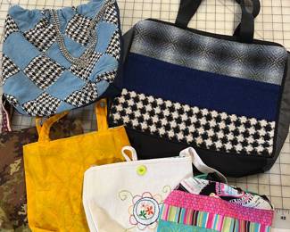 Handmade bags and purses, nice Chanel knockoff!