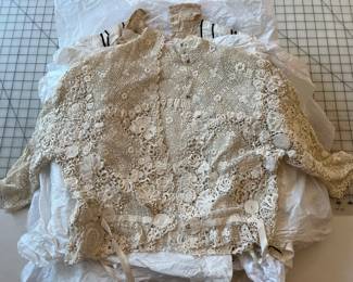 Irish lace bodice