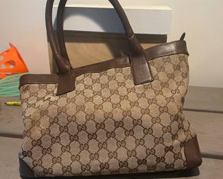 Gucci bag- about 30 years old