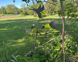 hummingbird weather vane