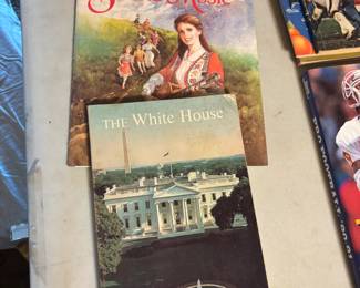 Marie Osmond in Sound of Music program and White House book