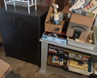 cabinet and magazine rack