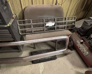 chevy grill and front frame