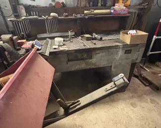 old tool bench