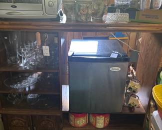 toaster oven & mini frig