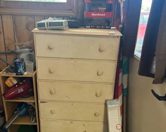 painted dresser