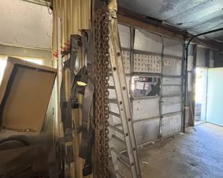 ladder and chains