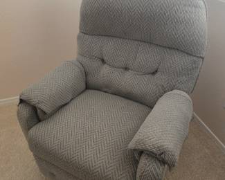 Upholstered recliner