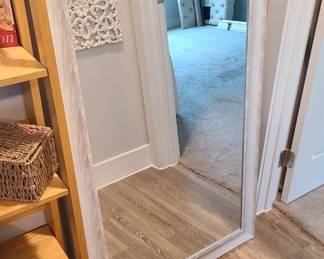 Floor mirror.