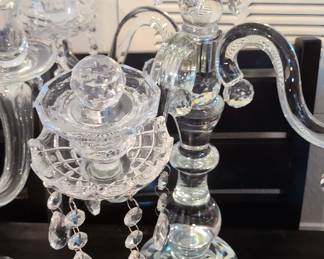 Several candelabras.