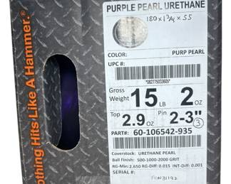 UNDRILLED Hammer Urethane Bowling Ball