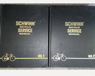 Schwinn Bicycle Service Manuals Volumes 1 & 2