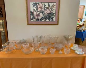 Some of the nice pieces of crystal.