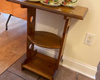 Nice small side table.