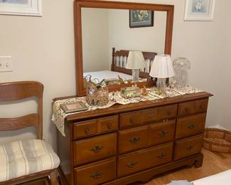 Matching dresser. Drawers are full right now
Of
What??! I’m