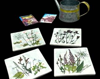 Ceramic Flower Tiles And More