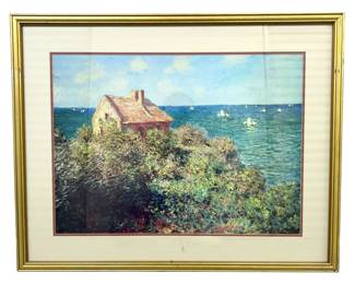 Framed Claude Monet Print