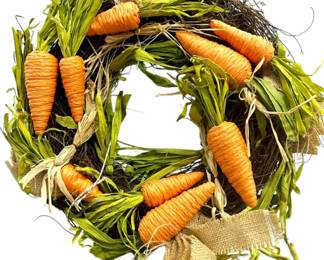 Carrot Themed Wreath