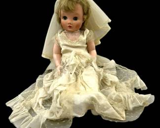 Vintage Bride Doll